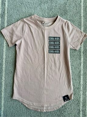 Trilogy. Boys  'Cool Kids' Short Sleeve Tee - light pink